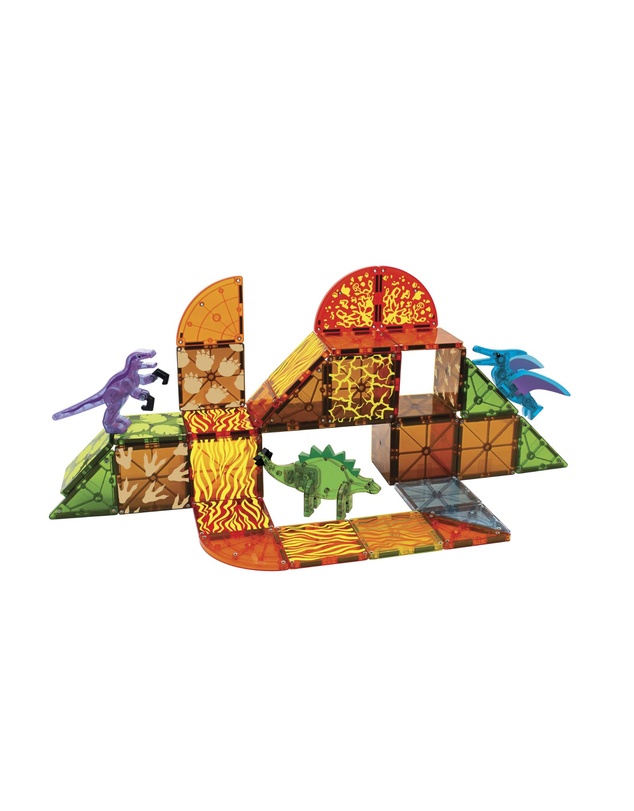 Magna-Tiles - MAGNA-TILES - Dino World - 40 Piece Set