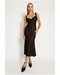 Bardot - Alegra Stretch Lace Midi Dress