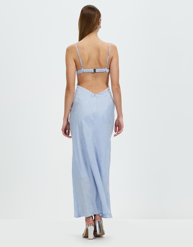 Third Form - Paisley Bias Triangle Midi Dress