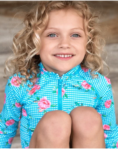 Bluesalt Beachwear - Holiday Girl - Long Sleeve Swimsuit - Kids
