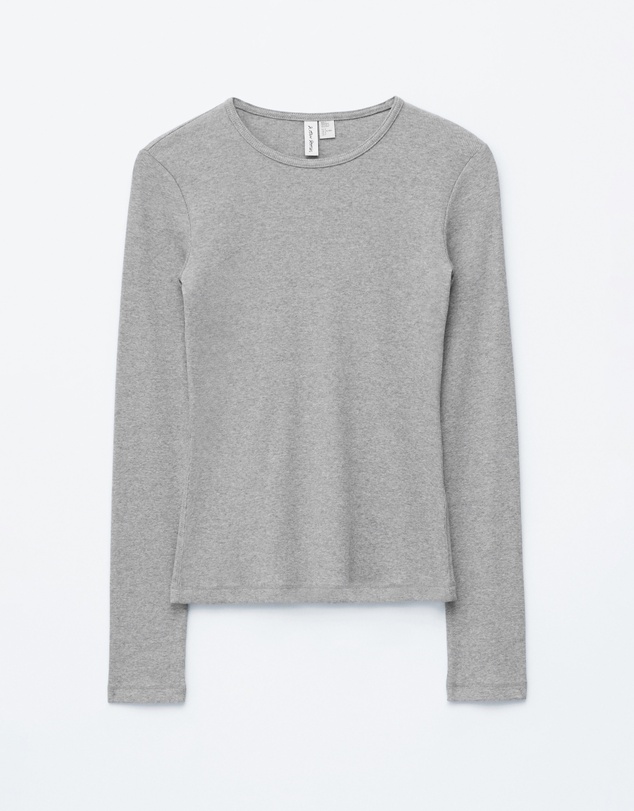 & Other Stories - Ribbed LS Top