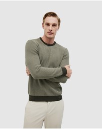 Politix - Tricolour Crew Neck Knit