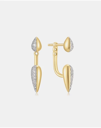 Ania Haie - Two-Tone Sparkling Puffy Spike Ear Jackets