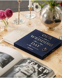 Printworks - Printworks Wedding Guest Book-Dark Blue