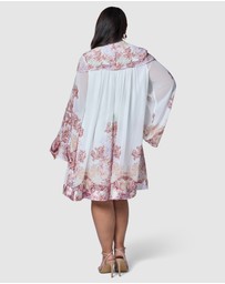 Pink Dusk by Curve Project - Secret Flame Mini Dress