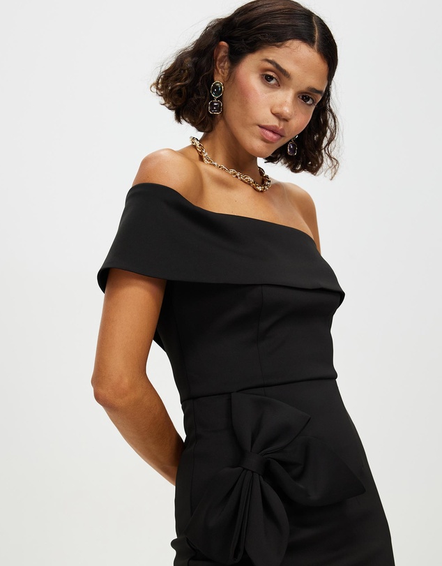 Romance by Honey and Beau - Serena Bow Mini Dress