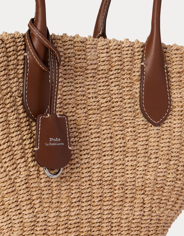 Polo Ralph Lauren - Bellport Raffia Basket Tote