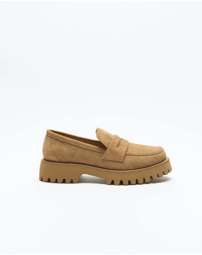 Walnut Melbourne - Coco Leather Loafer