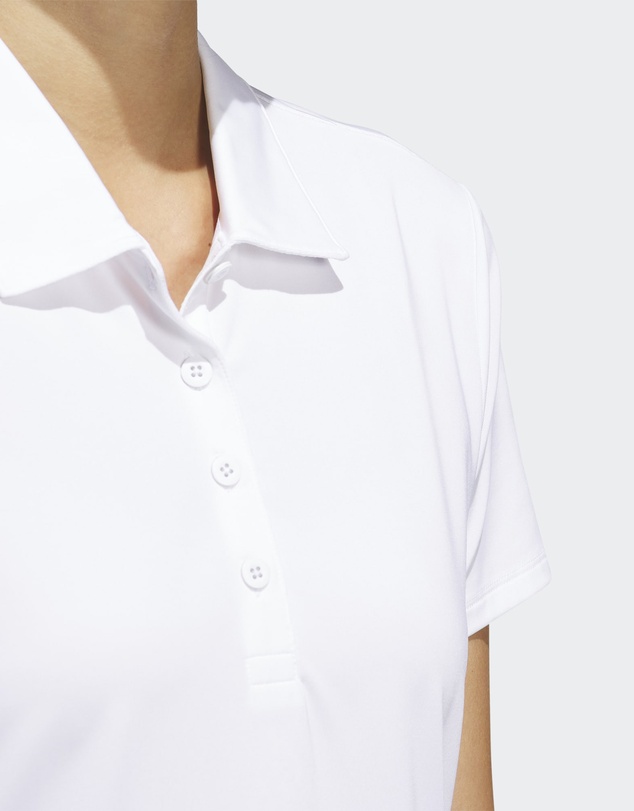adidas Performance - Ultimate365 Solid Short Sleeve Polo Shirt Womens