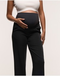 Soon Maternity - Classic Overbelly Straight Pants