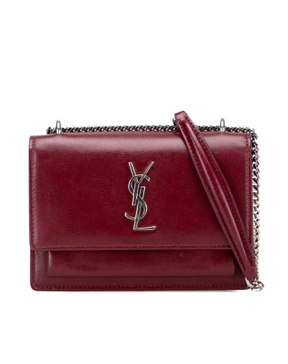 Pre-Loved by Azura Reborn - Pre-Loved Calfskin Monogram Sunset Chain Wallet