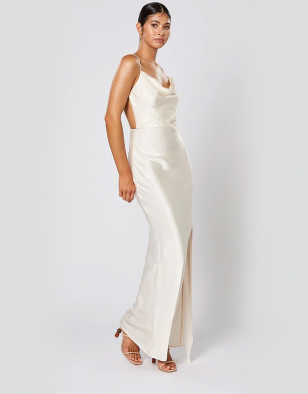 Winona - Alma Dress Pearl