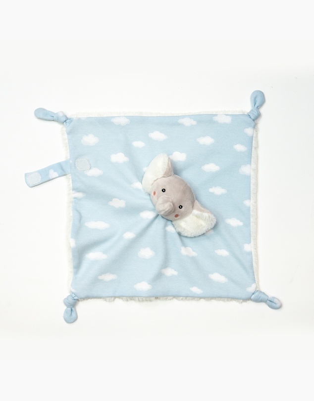 Living Textiles - Security Blanket - Elephant Playtime