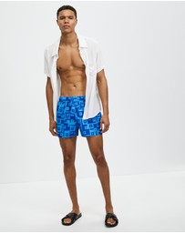 adidas Swim - Very Short Length Graphic Swim Shorts