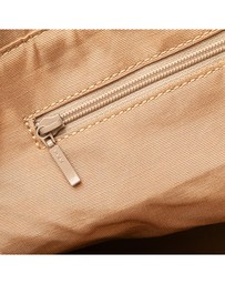Pre-Loved by Azura Reborn - Pre-Loved burberry Checked Tote Bag with Leather Trim