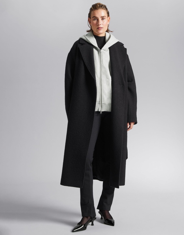 & Other Stories - Voluminous Belted Wool Coat