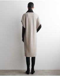 COS - Rounded Wool Longline Cardigan