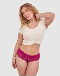Bras N Things - Audrey Brazilian Knicker - Magenta