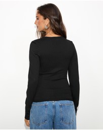 Dazie - Odette Knit Top