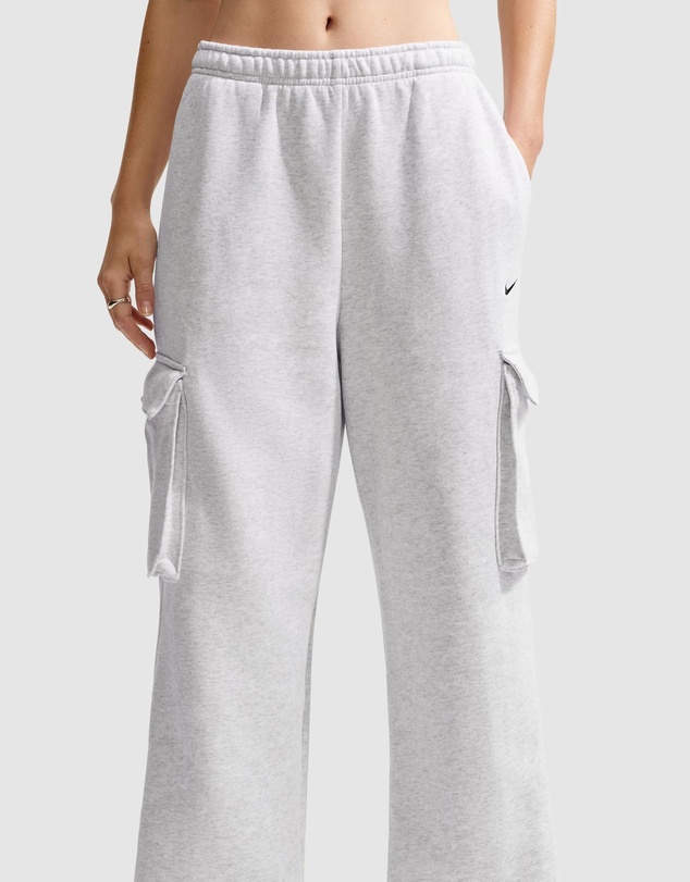 Nike - Studio Fleece Medium Weight Oversized High-Rise Cargo Pants