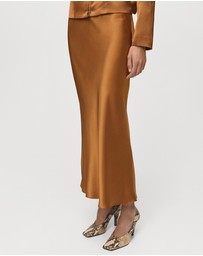 M.N.G - Midi Satin Skirt