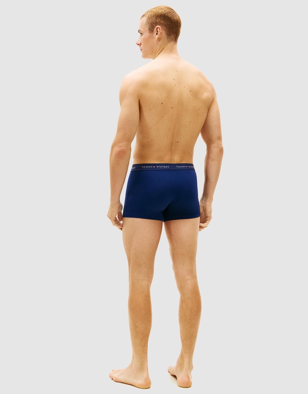 Tommy Hilfiger - 3-Pack Signature Repeat Logo Waistband Trunks