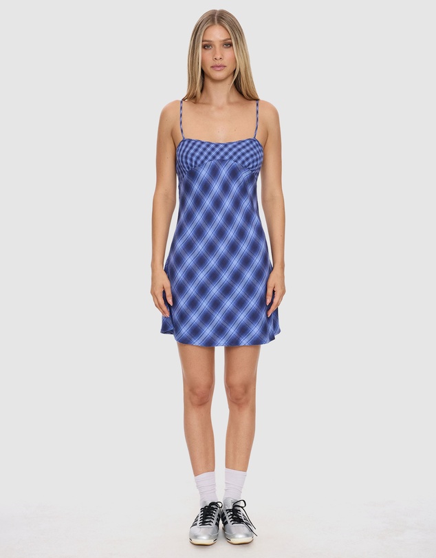 Thrills - High Speed Check Mini Dress