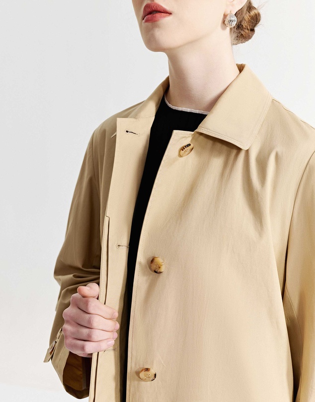 IDA+S - Valora Lightweight Cotton Trench Coat