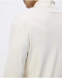 Surrounded By Ghosts - The Atacamite Slim Rib Knit Turtle Neck T-Shirt