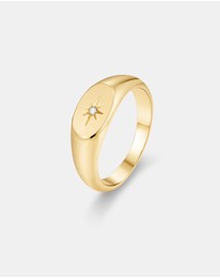 Mestige - True North Ring - 18K Gold Plated