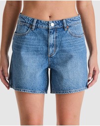 Wrangler - Mid A-Line Shorts