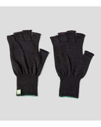 Kathmandu - Polypro Thermal Knitted Warm Winter Fingerless Gloves