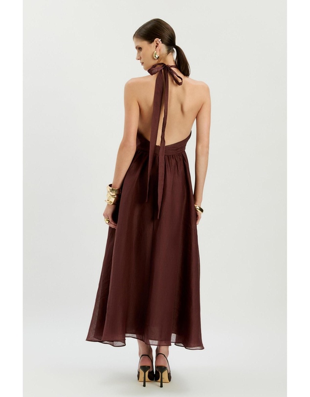 Bardot - Cavarly Ramie Halter Dress