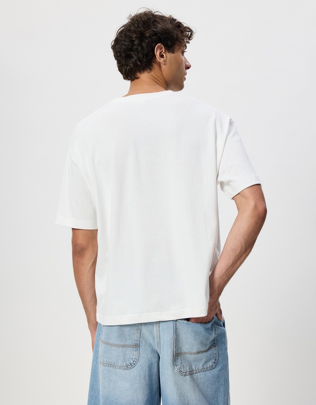 S Double - Block Heavyweight T-Shirt