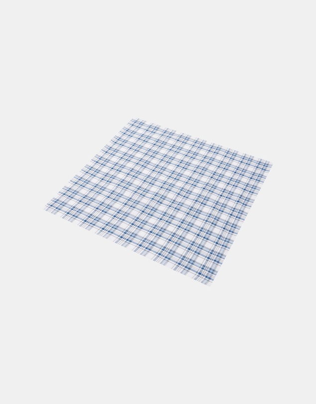 Buckle - Black and Navy Checks 5-Pack 100% Sustainable Cotton Handkerchief Set