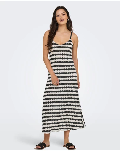 ONLY - Evara Stripe Maxi Dress