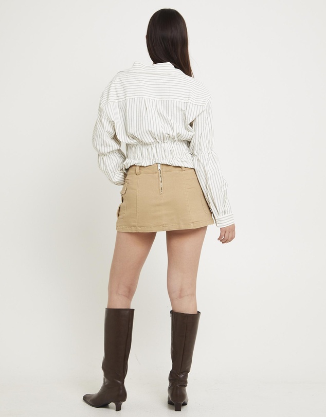 Insight - Cami Cargo Skirt