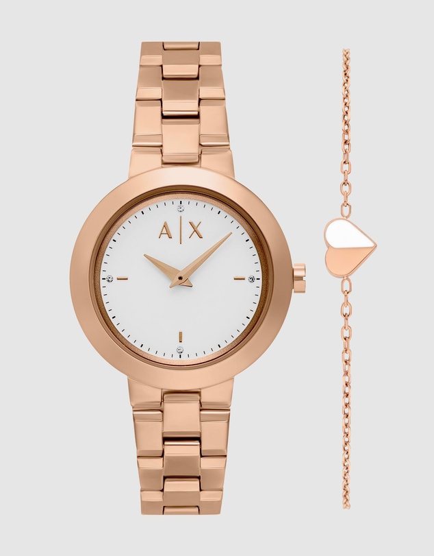 Armani Exchange - Two Tone Analogue Watch
