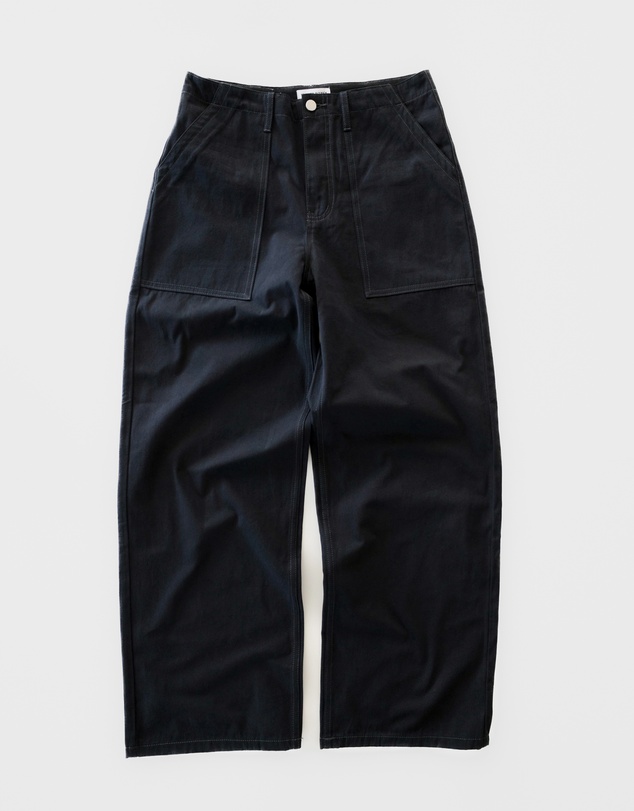 PSEUSHI - Loose Cut Canvas Fatigue Pants