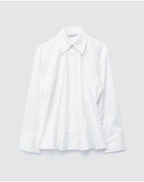 & Other Stories - Tapered Tie-Belt Shirt