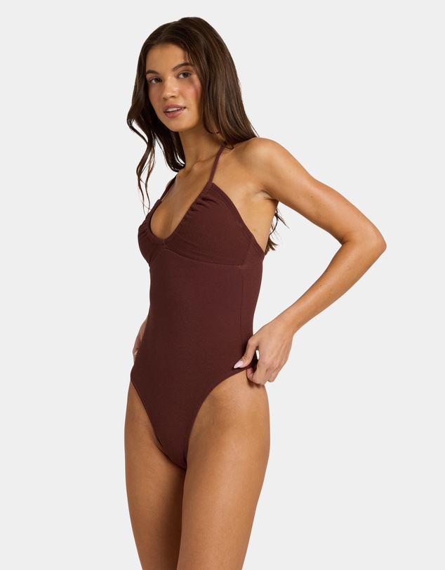 Roxy - Womens Palm Shadows One Piece Swimsuit