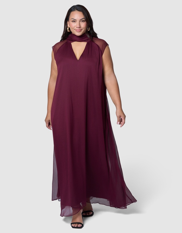 Pink Dusk by Curve Project - Intoxicating Maxi Dress