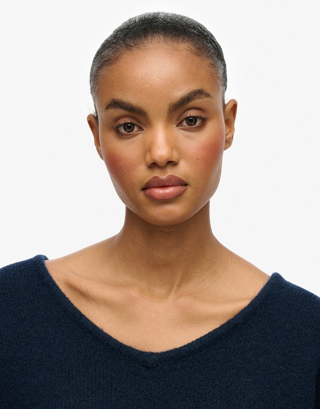 Superdry - Brushed Oversized V Neck Jumper