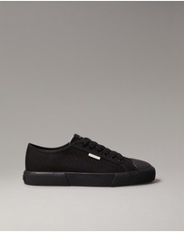 Calvin Klein - Alvaro Cotton Canvas Logo Trainers