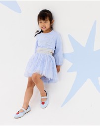 Rock Your Kid - Frozen Glitter Dress Set - Kids-Teens