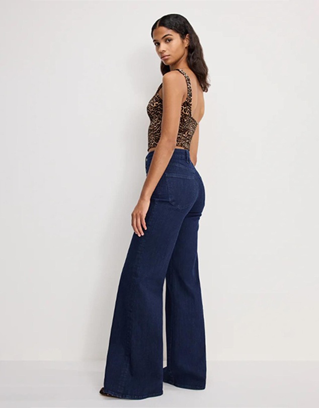 Good American - Good Waist Palazzo Jeans
