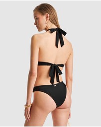 TALA - Halter Plunge Ring Bikini Top