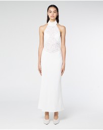 Third Form - Serenade Lace Halter Maxi