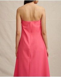 BY JOHNNY. - Sabrina Strapless Maxi Dress