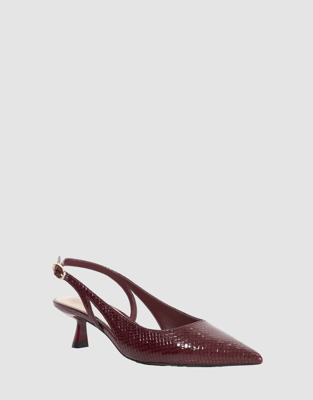 Dune London - Cyan - Burgundy